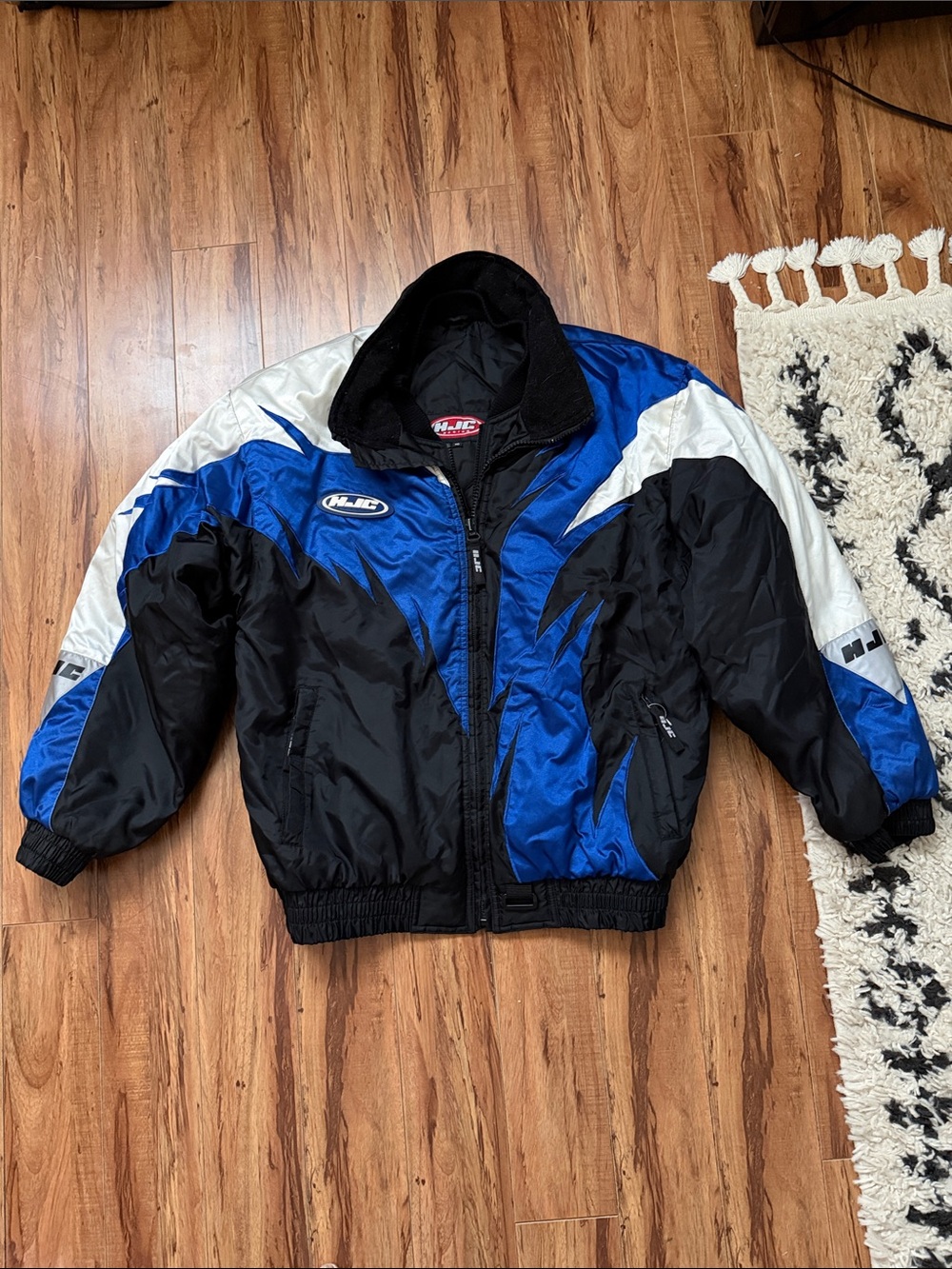 HJC Men’s Blue & Black Insulated Jacket
